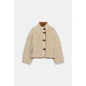ZARA REVERSIBLE DOUBLE-FACED JACKET